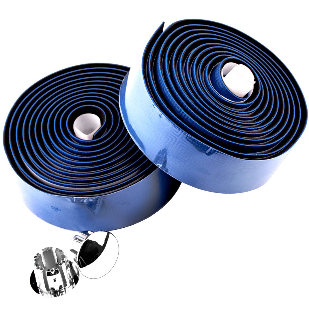 M Part Primo silicone gel bar tape, blue