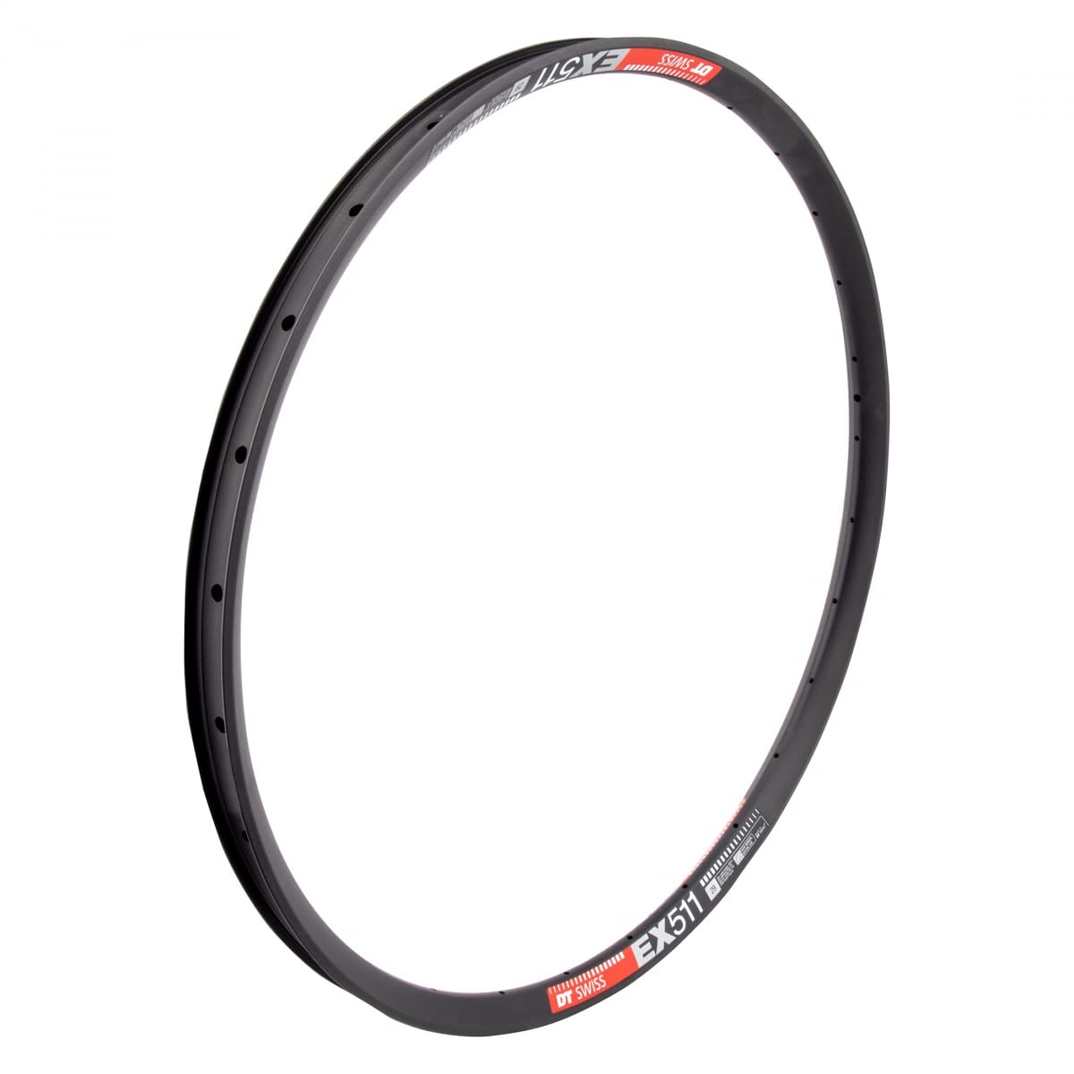 DT Swiss EX 511 SBWT disc-specific 28 hole Presta-drilled black - 29"