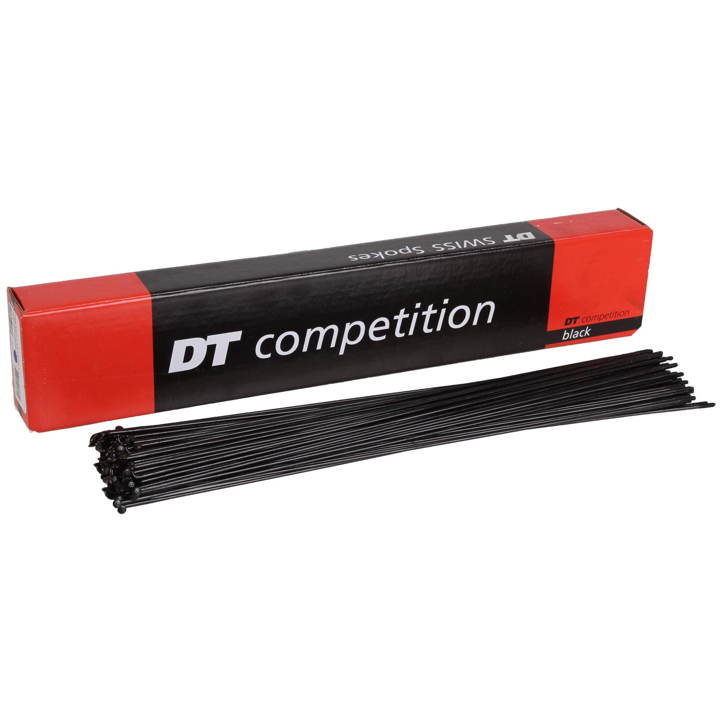 DT Swiss Competition Race 14 / 16 / 14 g = 2 / 1.6 mm box 100, black 280 mm