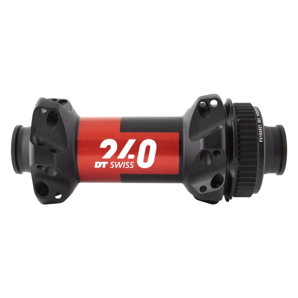 DT Swiss 240 Straight Pull front disc Centre-Lock 100 x 12 mm, 24 hole black