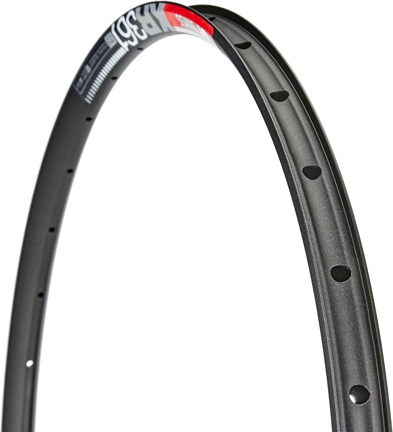 DT Swiss XR 361 asymmetric SBWT disc-specific 32 hole Presta-drilled black - 27.5"