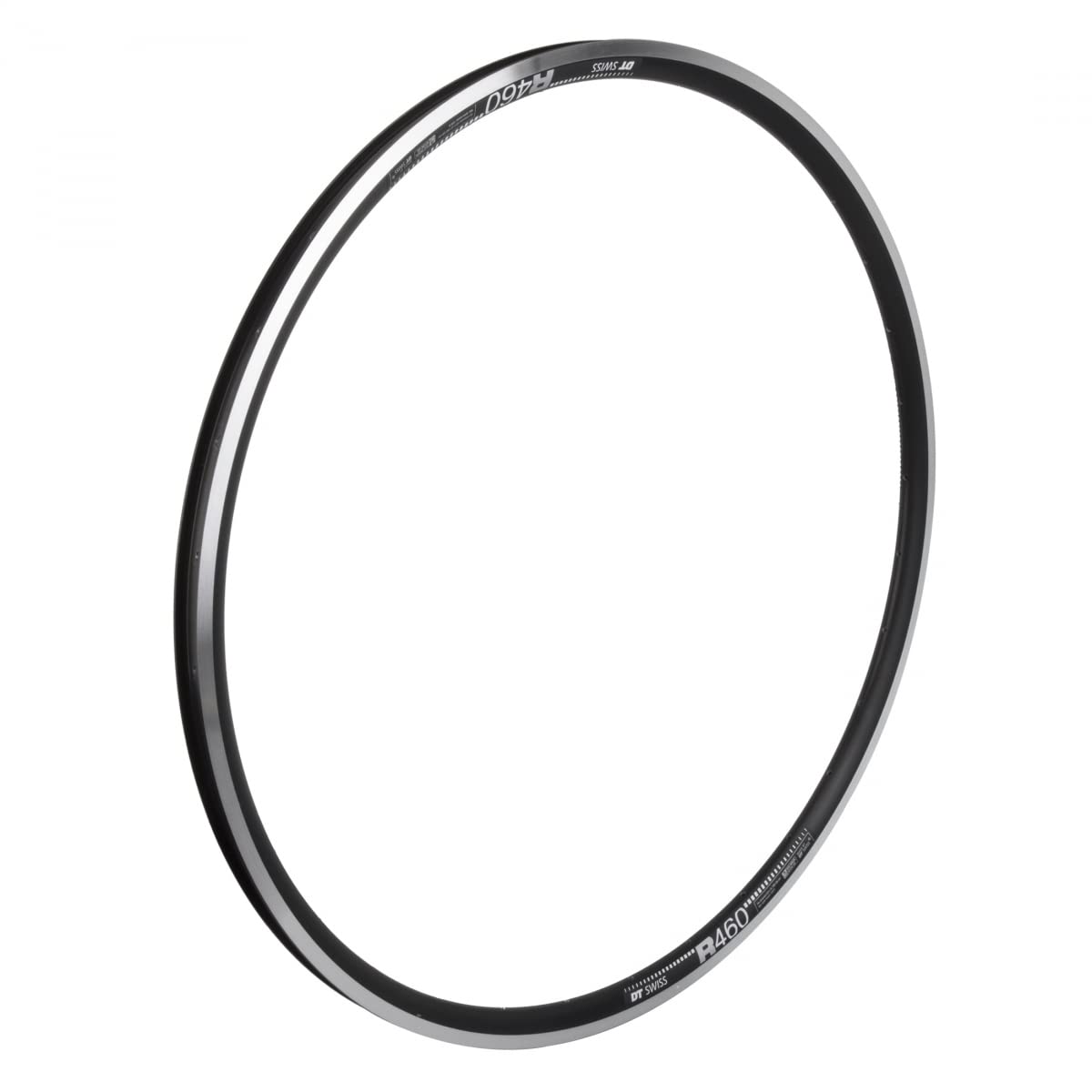 DT Swiss R 460 Sleeve-joined 32 hole Presta-drilled black