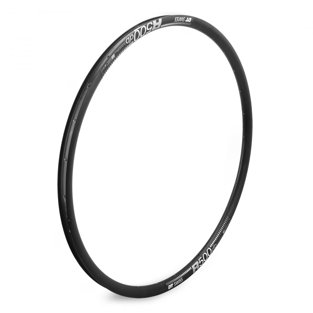 DT Swiss R 500 DB 28 hole Presta-drilled disc brake black - 29" / 700c