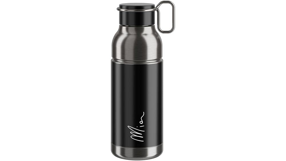 Elite Mia stainless steel bottle 650 ml black /silver