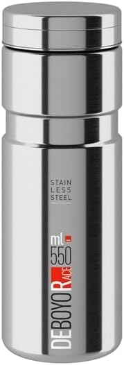 Elite Deboyo Race stainless steel vacuum bottle 550 ml silver - 12 hours thermal
