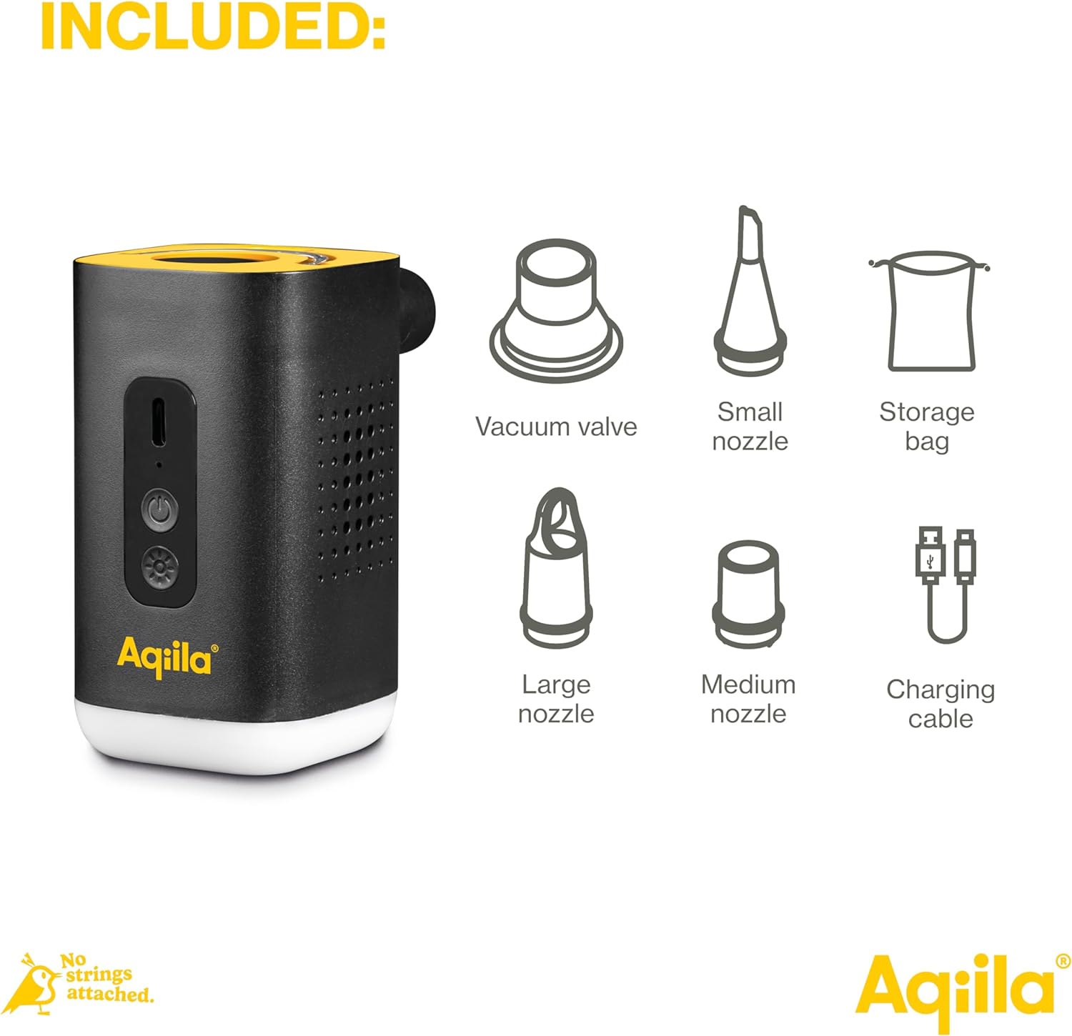 Aqiila - Airbird C2 - Air Pump 3In1