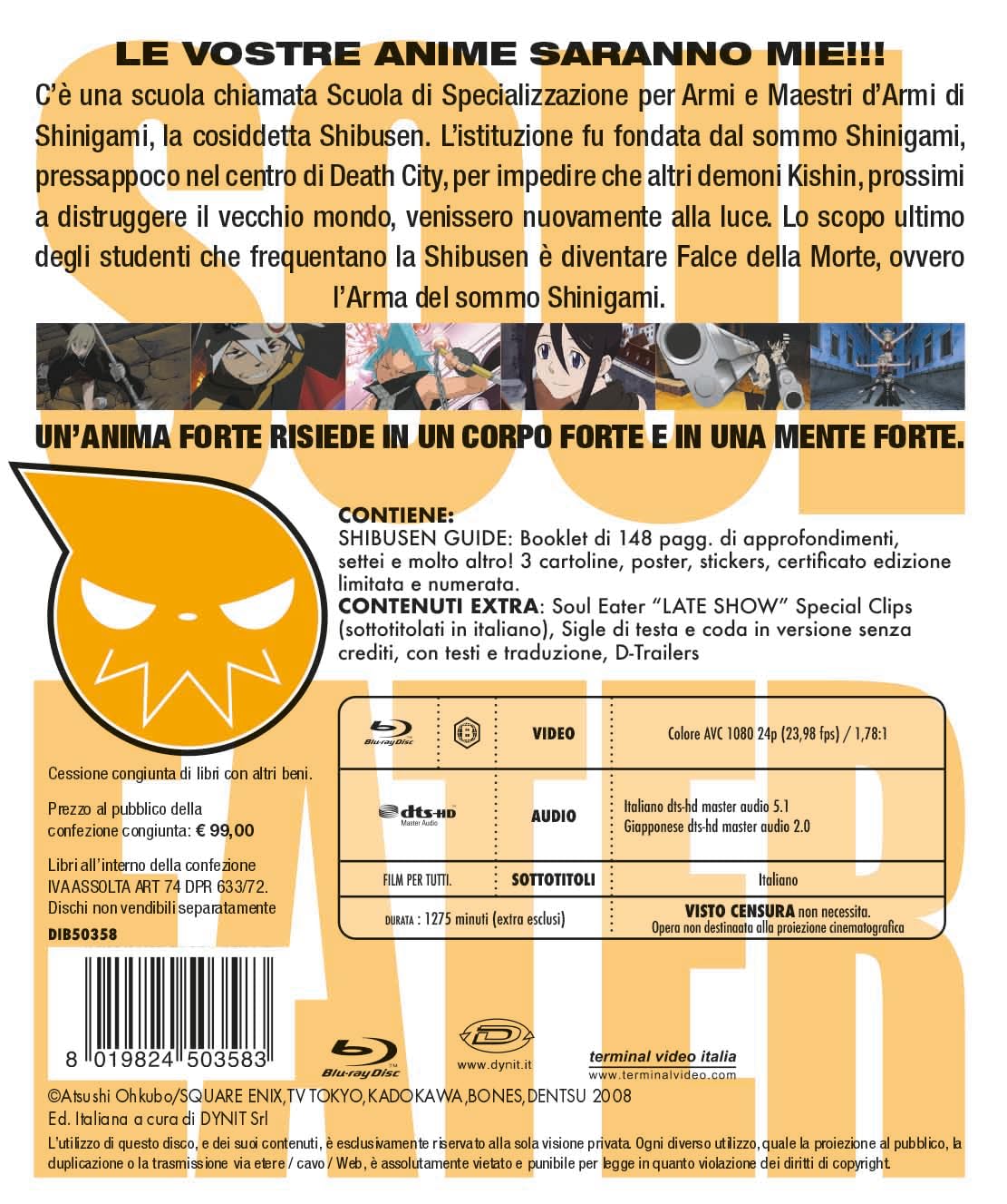 Soul Eater - Limited Edition Box (Eps. 01-51) (7 Blu-Ray