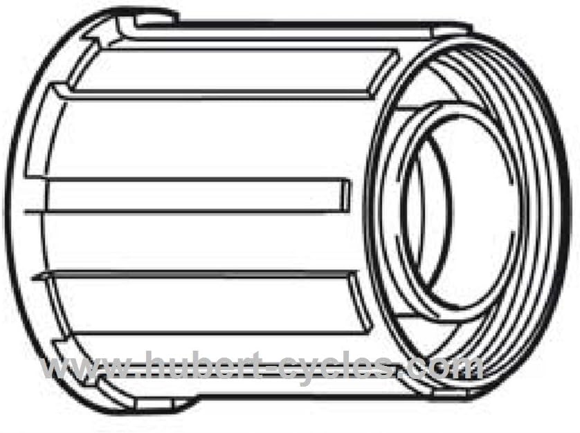 Shimano C201 / RM40 8-speed MTB Freehub body