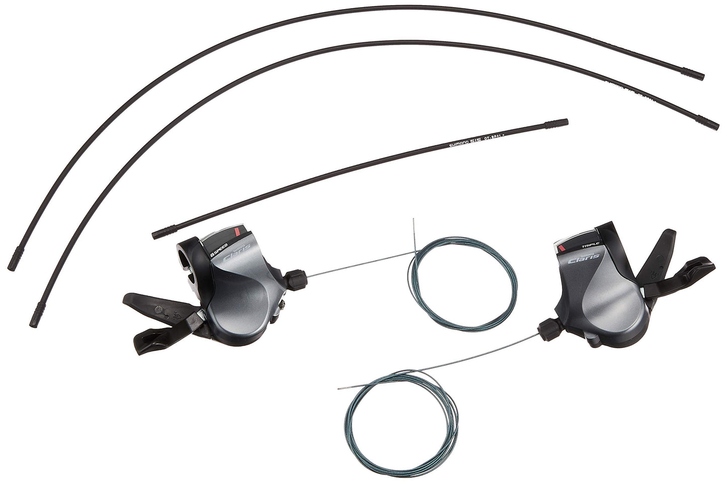 Shimano SL-R2030 Claris 8-speed road flat bar levers, triple