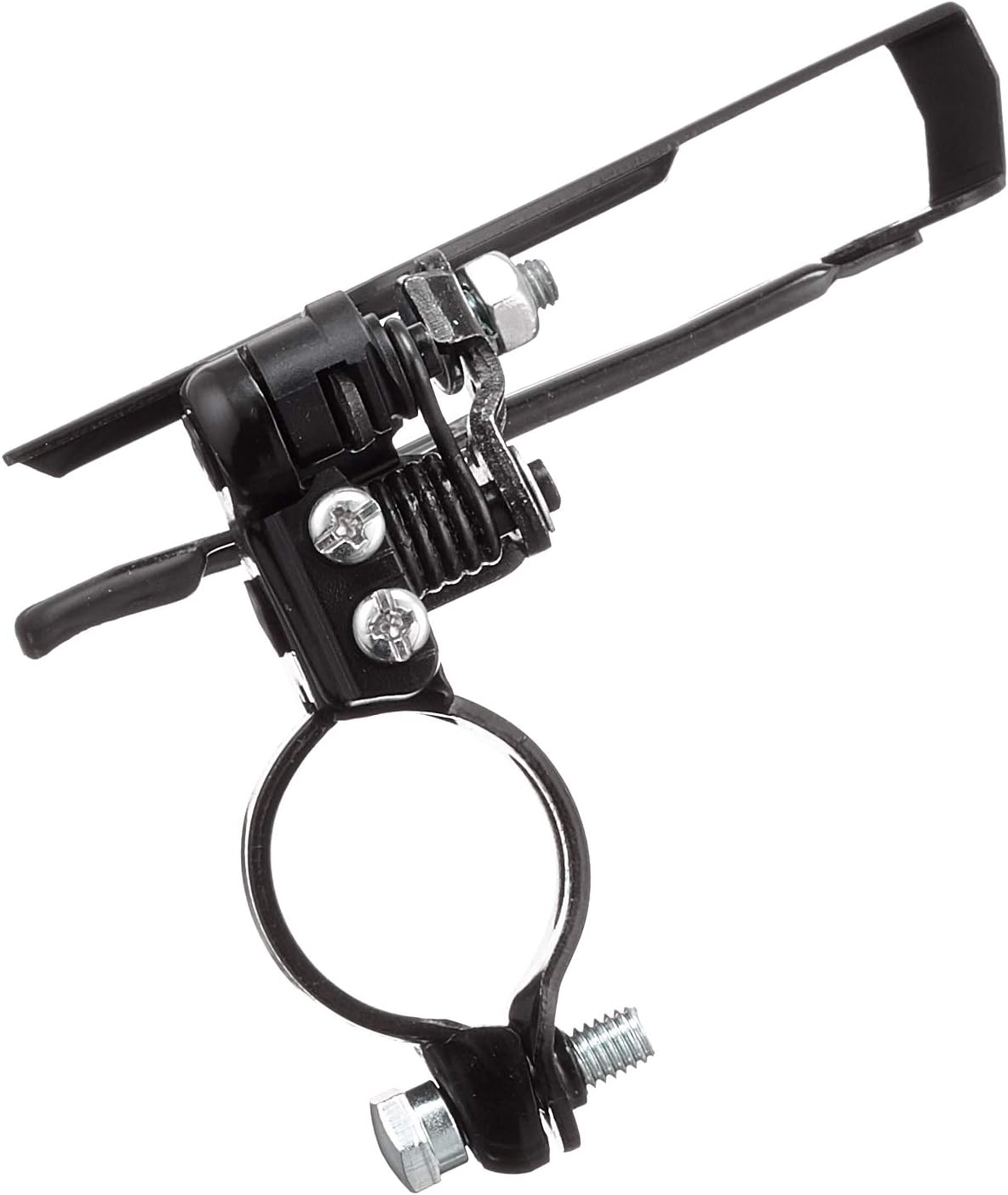 Shimano FD-TZ500 6-speed MTB front derailleur, down swing, top pull, 28.6mm, 66-69, 42T