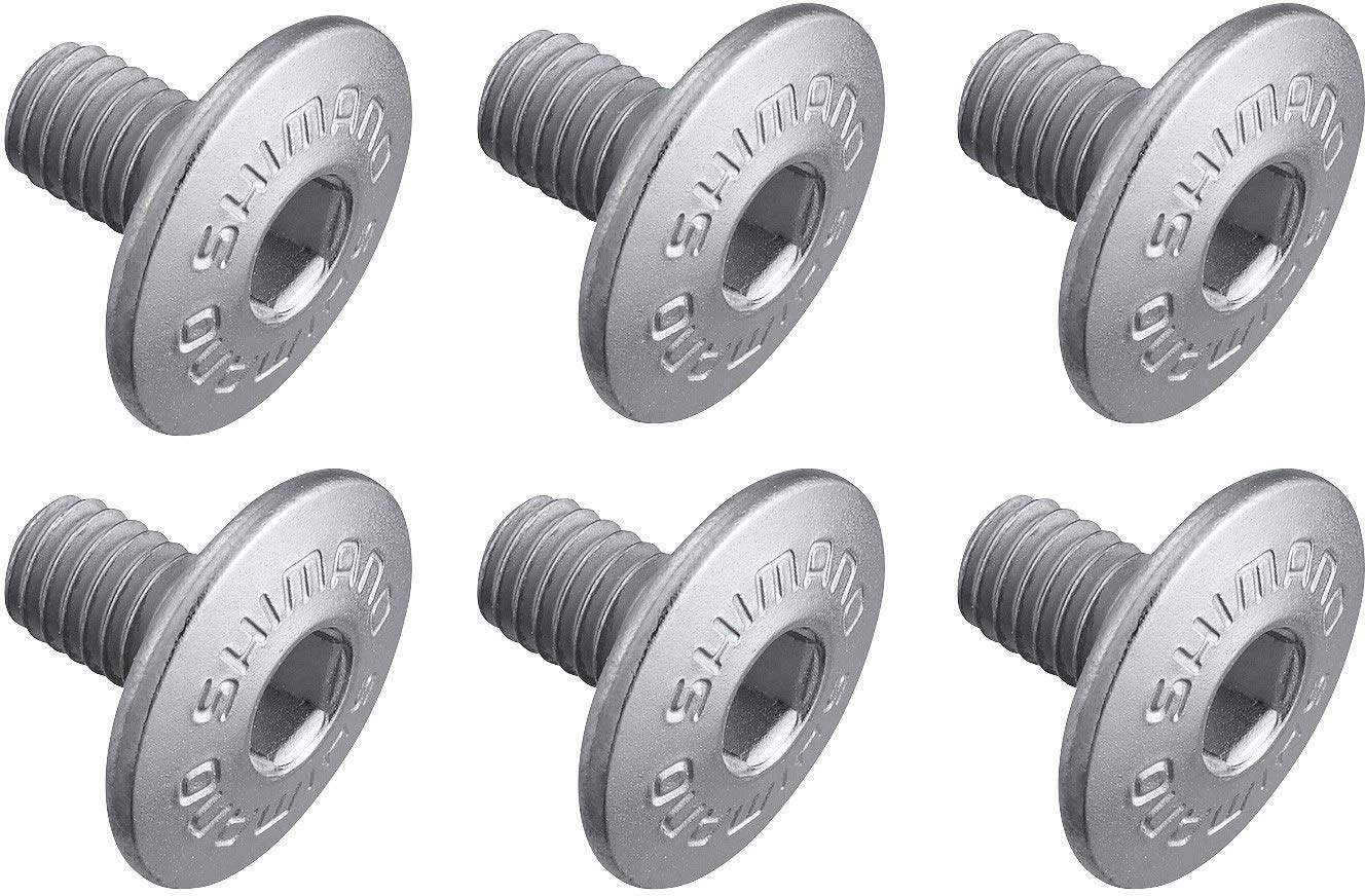 Shimano Cleat Fixing Bolt, M5 x 8 mm, Pack of 6