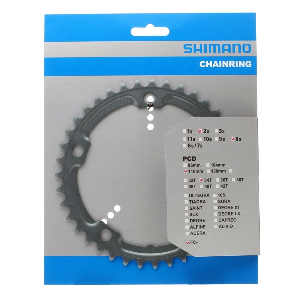 Shimano FC-2350 chainring, 34T, silver