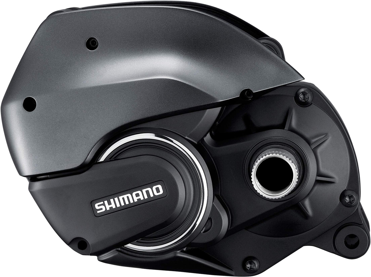 Shimano SM-DUE80-B STEPS drive unit cover and screws, large mount bolt cover B