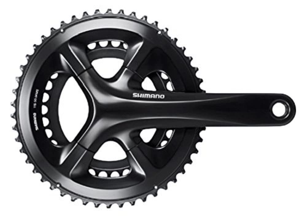 Shimano FC-RS510 double chainset, 50 / 34T, for 135/142 mm axle, 172.5 mm, black