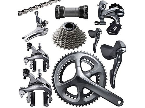 Shimano FC-M640 left hand crank arm, 165 mm