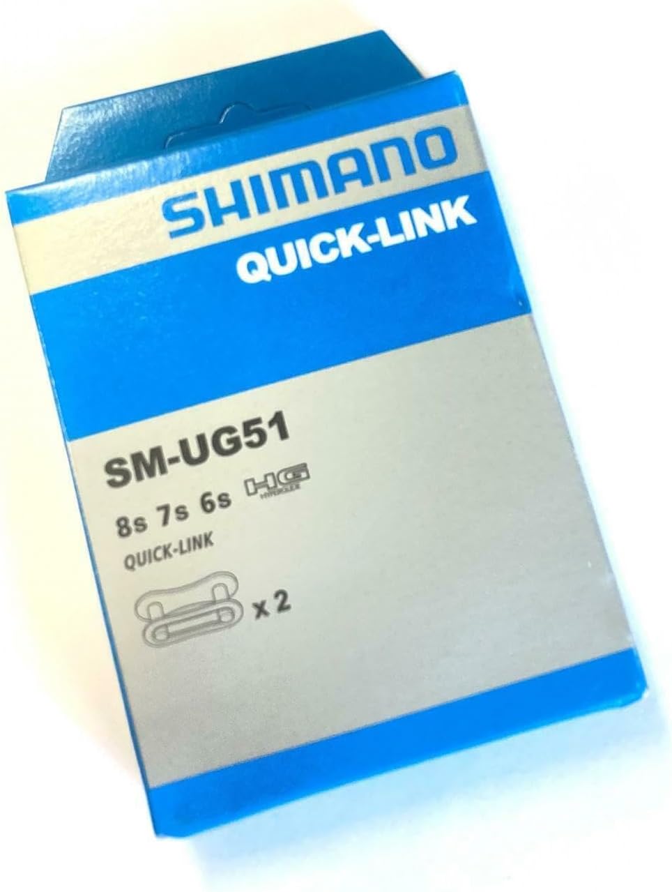 Shimano SM-UG51 Quick link for Shimano chain, 6 / 7 / 8-speed, pack of 2