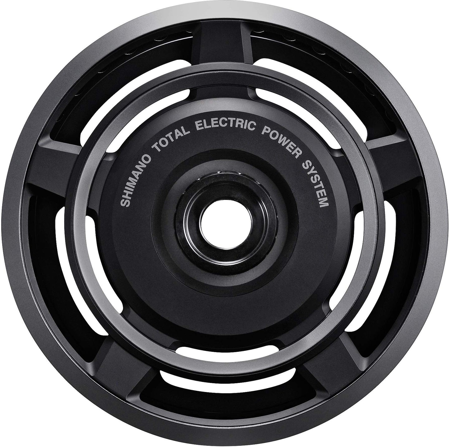 Shimano SM-CRE60 STEPS chainring for FC-E6000, black/silver, 44T with double chainguard