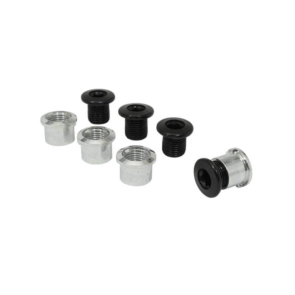Shimano FC-M6000 gear fixing bolt and nut, M8 x 8.5 mm, pack of 4