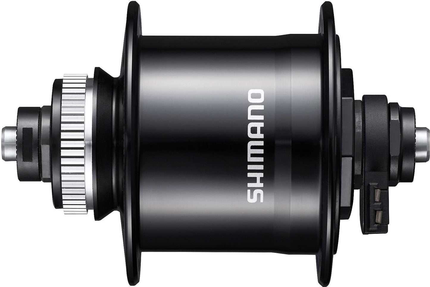 Shimano DH-UR700-3D Dynamo hub, 6v 3w, for Centre-Lock disc, 32h, 100 mm Q/R, black