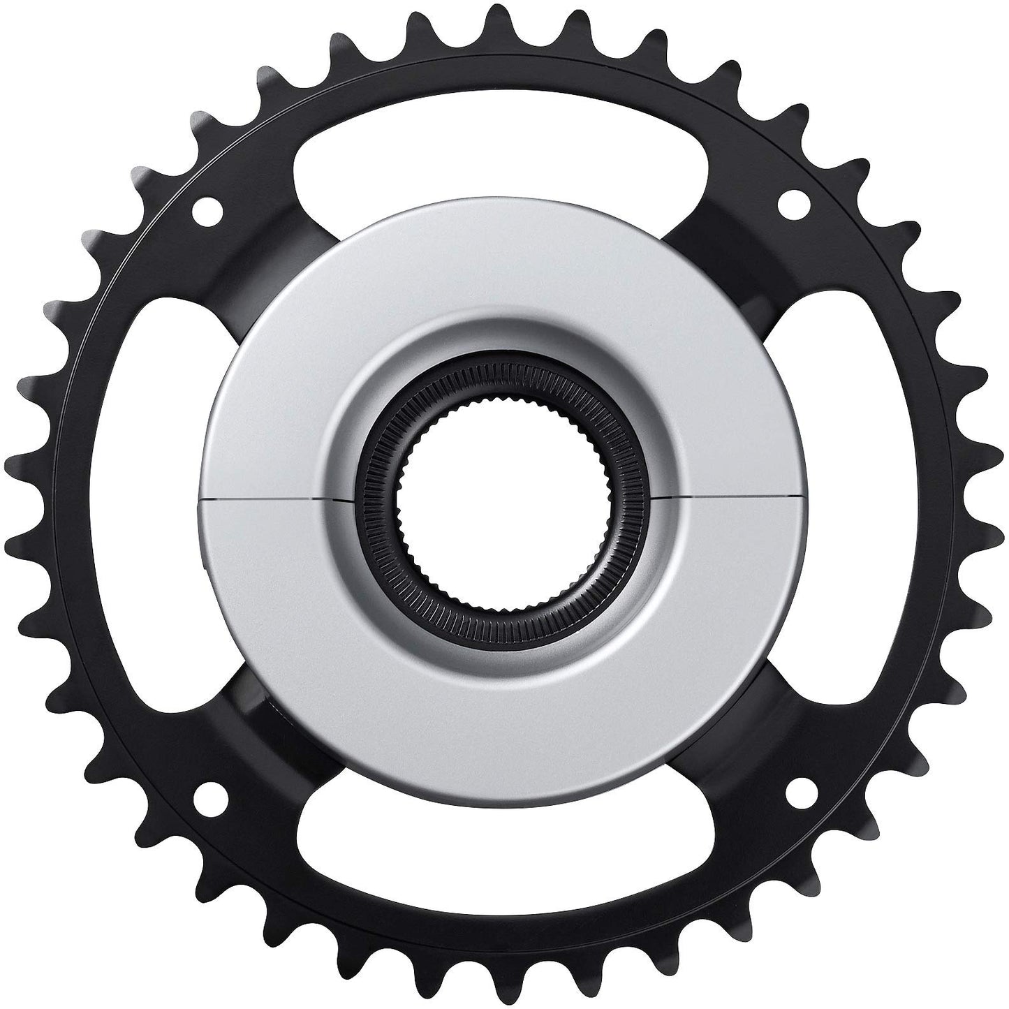 Shimano SM-CRE61 STEPS chainring, black/silver, 44T without chainguard