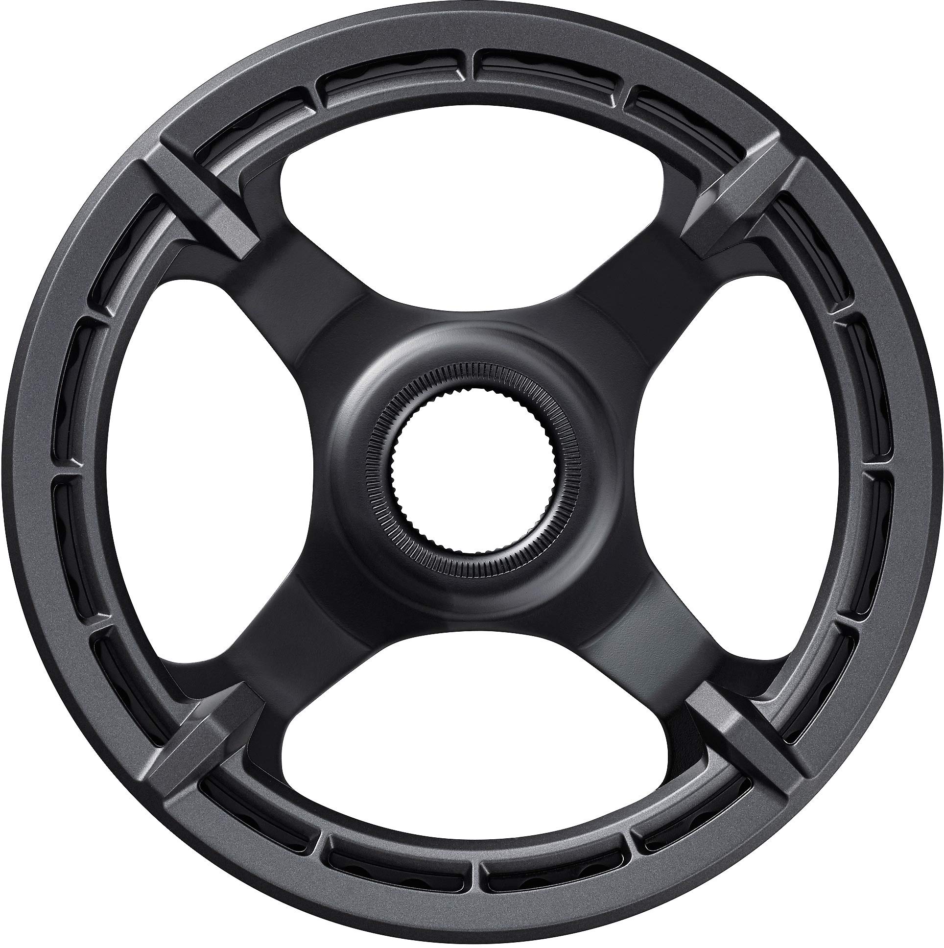 Shimano SM-CRE61 STEPS chainring, black, 38T with single chainguard