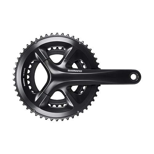 Shimano FC-RS510 double chainset, 46 / 36T, for 135/142mm axle, 170mm, black