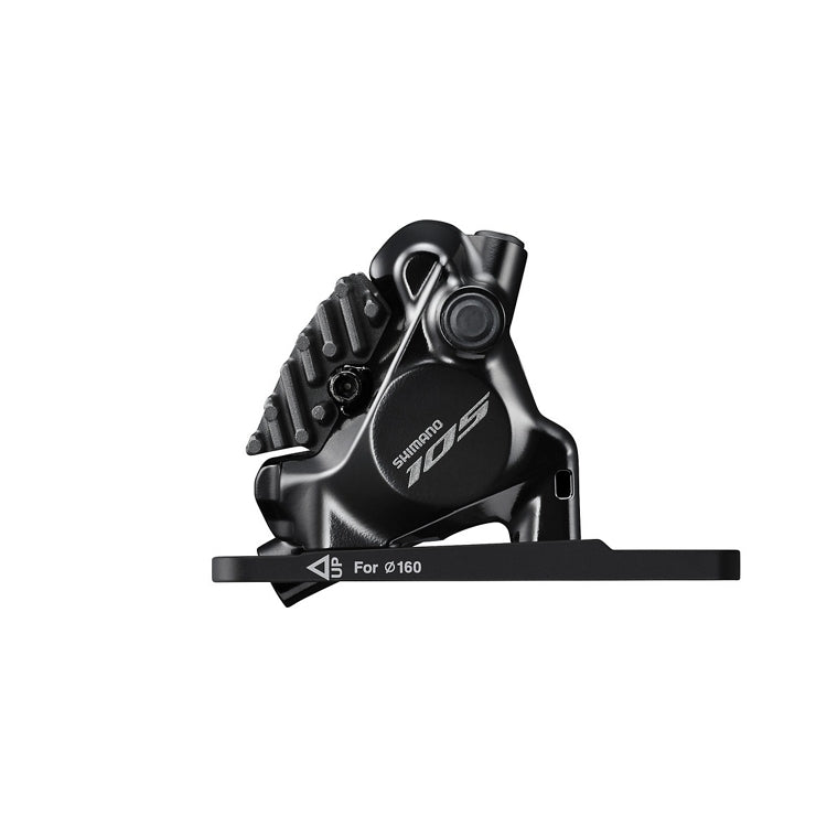 Shimano BR-R7170 105 flat mount calliper, without rotor or adapters, rear, black