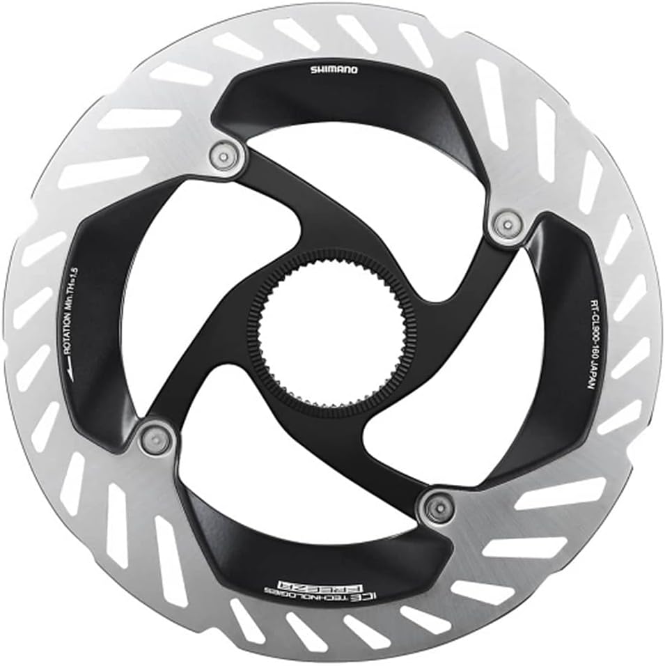 Shimano RT-CL900 Ice Tech FREEZA rotor with internal lockring, 140 mm
