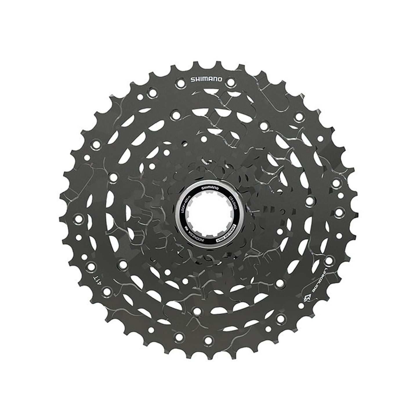 Shimano CS-LG400-9 CUES Link Glide cassette, 9-speed, 11 - 46T
