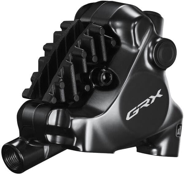 Shimano BR-RX820 GRX calliper, flat mount, with adapter for 140/160 mm, front