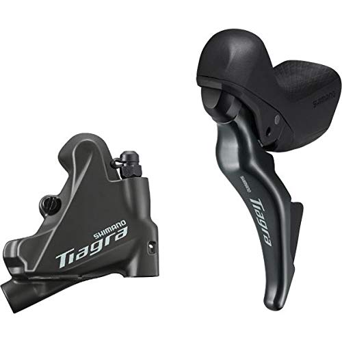 Shimano ST-4725 Tiagra 2-speed short reach STI bled with BR-4770 calliper, left rear