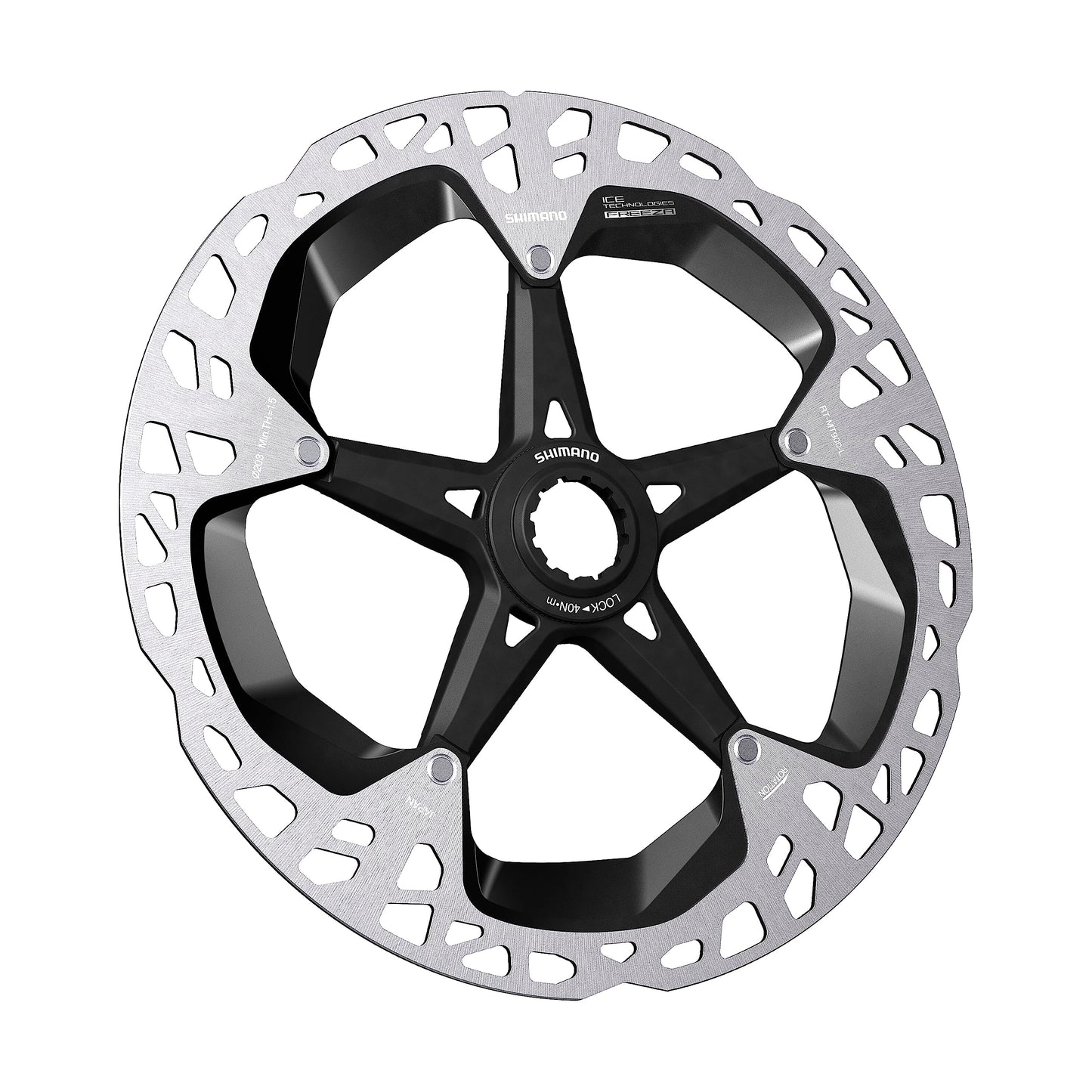 Shimano RT-MT900 disc rotor with external lockring, Ice Tech FREEZA, 180 mm