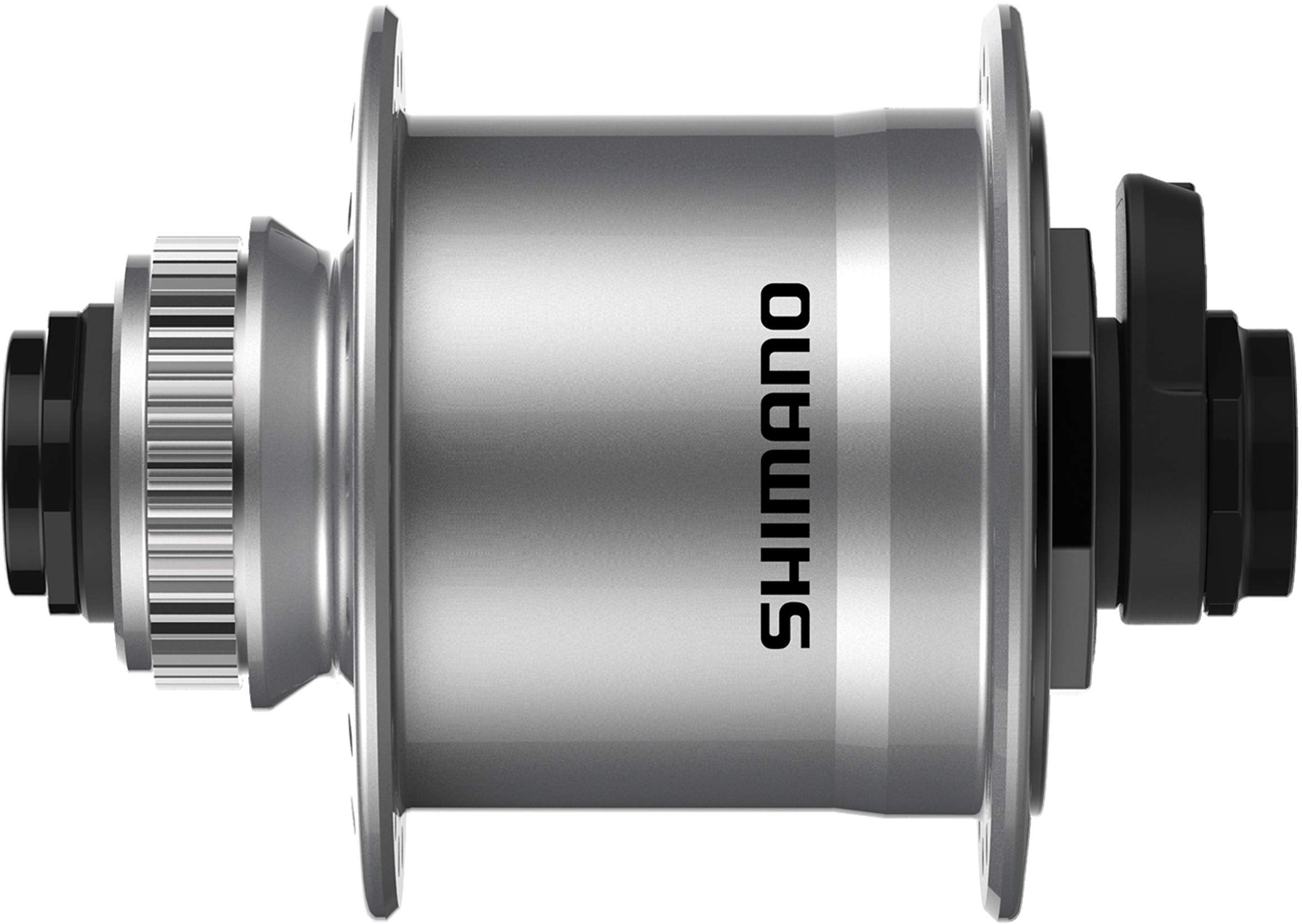 Shimano DH-UR708-3D Dynamo hub, 6v 3w, for Center Lock disc, 32h, 15x100 mm axle, silver