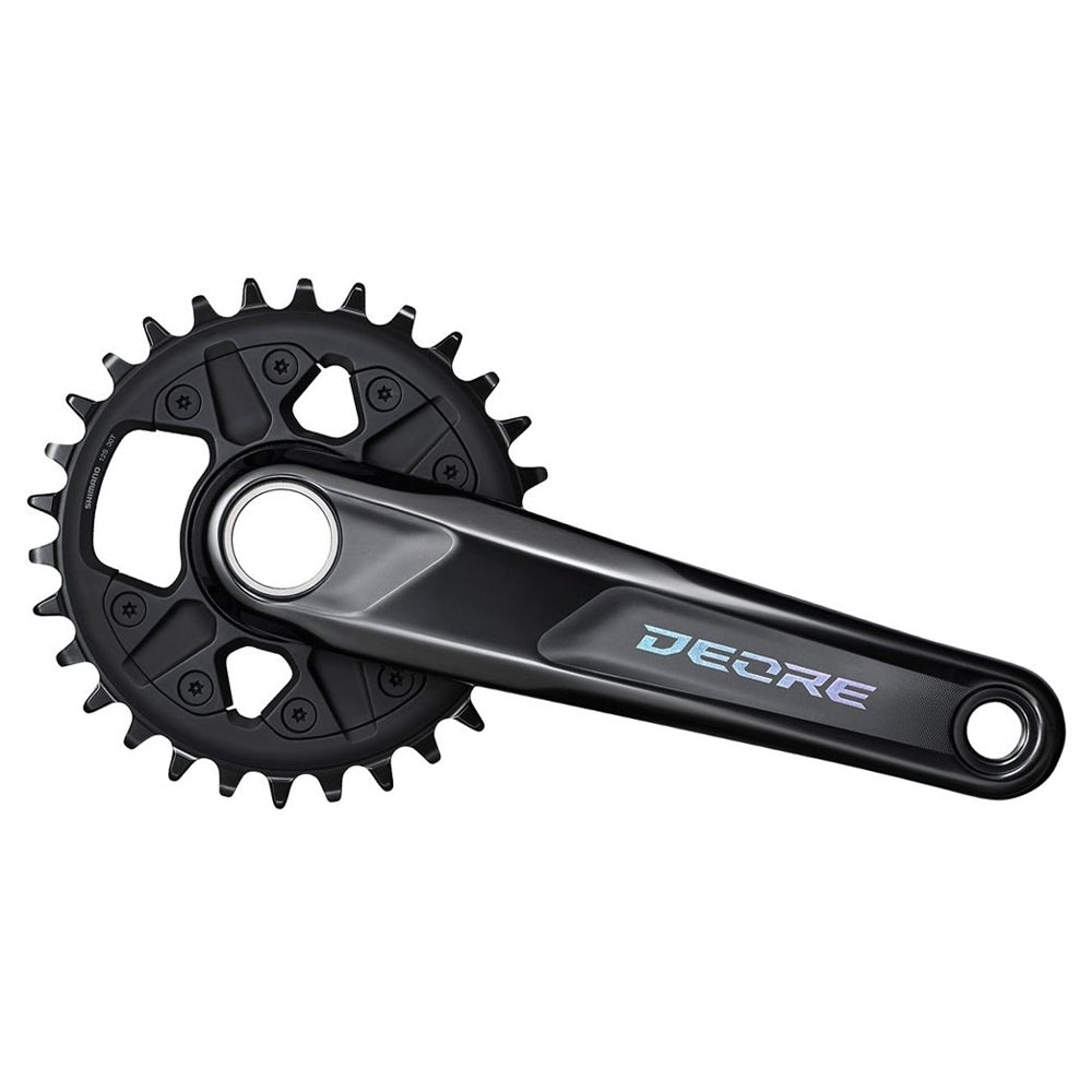 Shimano FC-M6100 Deore chainset, 12-speed, 52 mm chainline, 32T, 175 mm