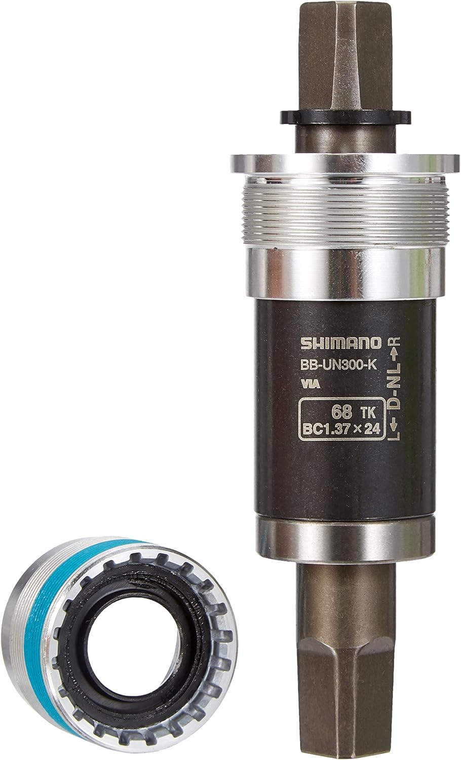 Shimano BB-UN300 bottom bracket British thread, 68 - 117.5 mm - for chaincase