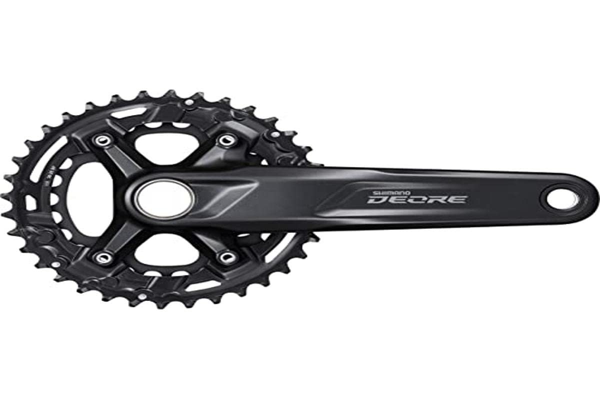 Shimano FC-M4100 Deore chainset, 10-speed, 51.8 mm Boost chainline, 36/26T, 170 mm