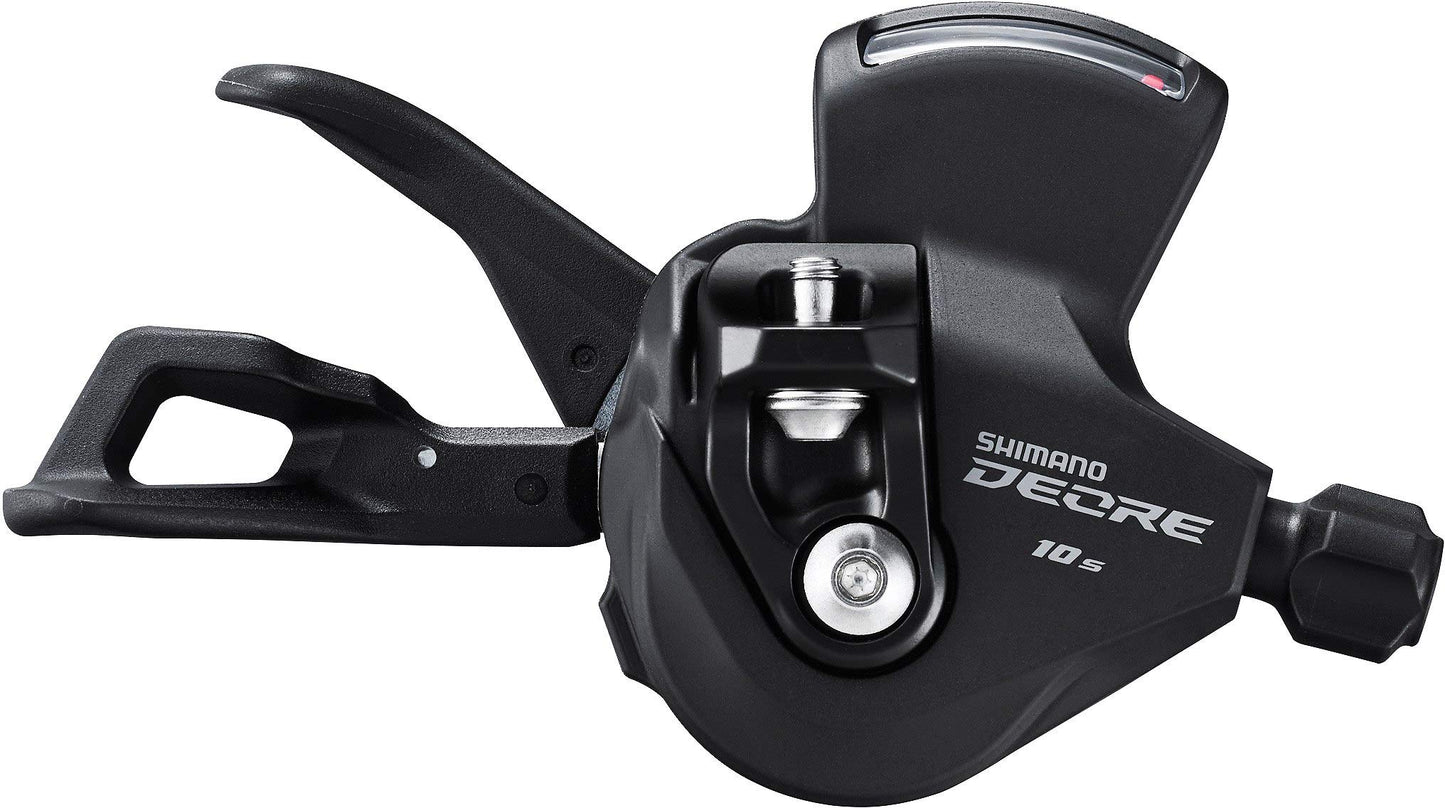 Shimano SL-M4100 Deore shift lever, 10-speed, with display, I-Spec EV, right hand