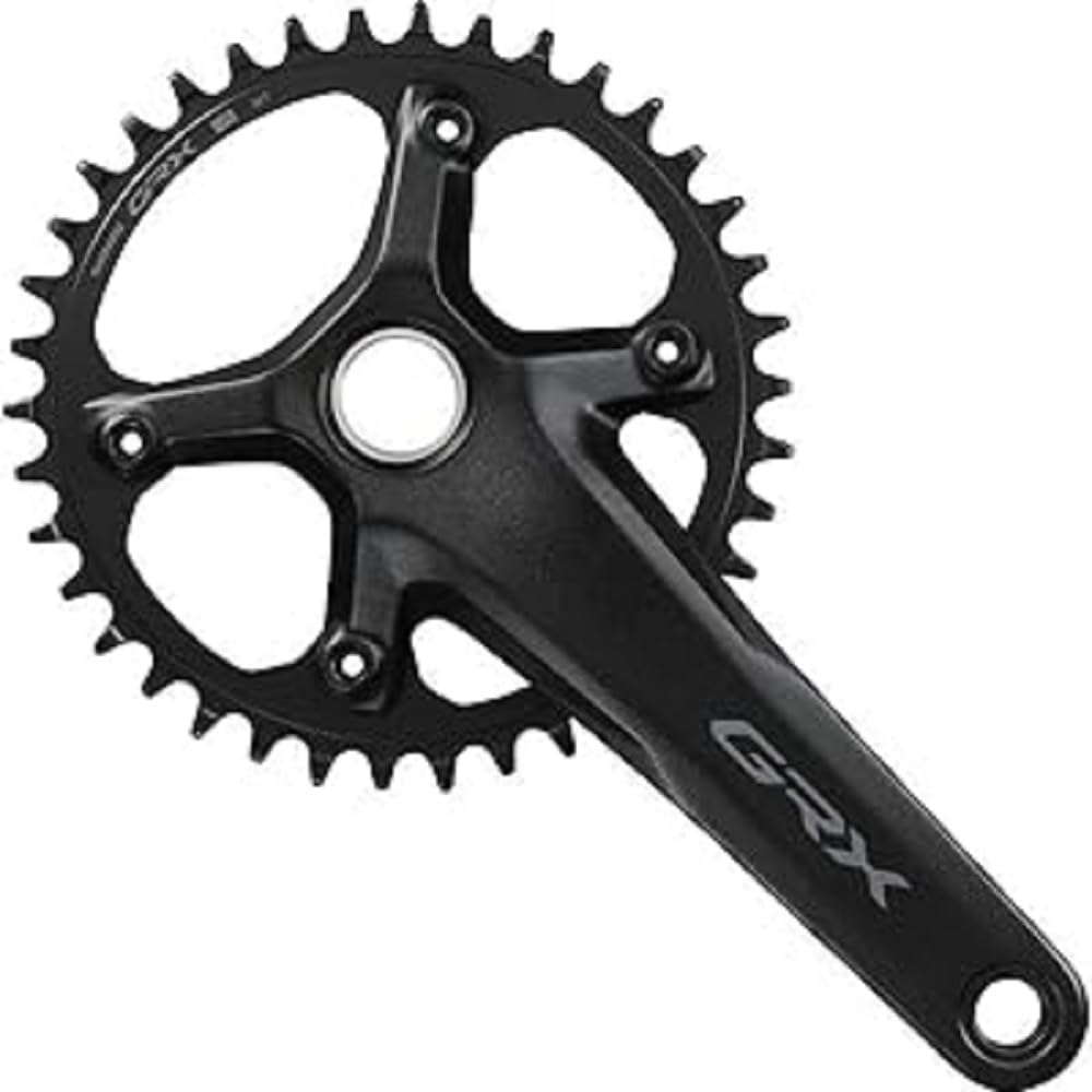 Shimano FC-RX610 GRX chainset 38T, single, 12-speed, 2 piece design, 172.5 mm
