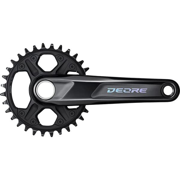 Shimano FC-M6100 Deore chainset, 12-speed, 56.5 mm chainline, 32T, 165 mm