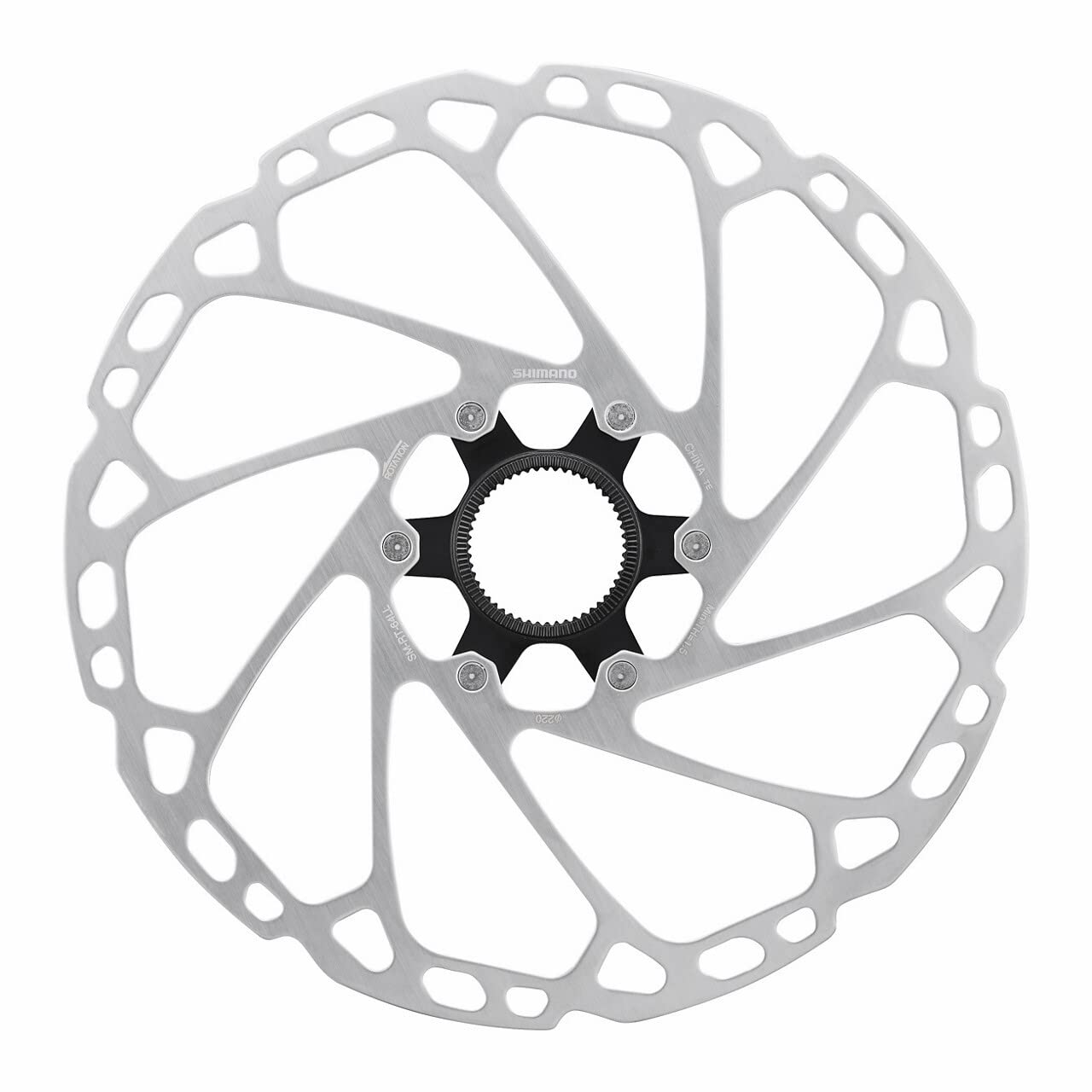 Shimano SM-RT64 Steps Center Lock disc rotor, internal lockring with magnet, 180 mm