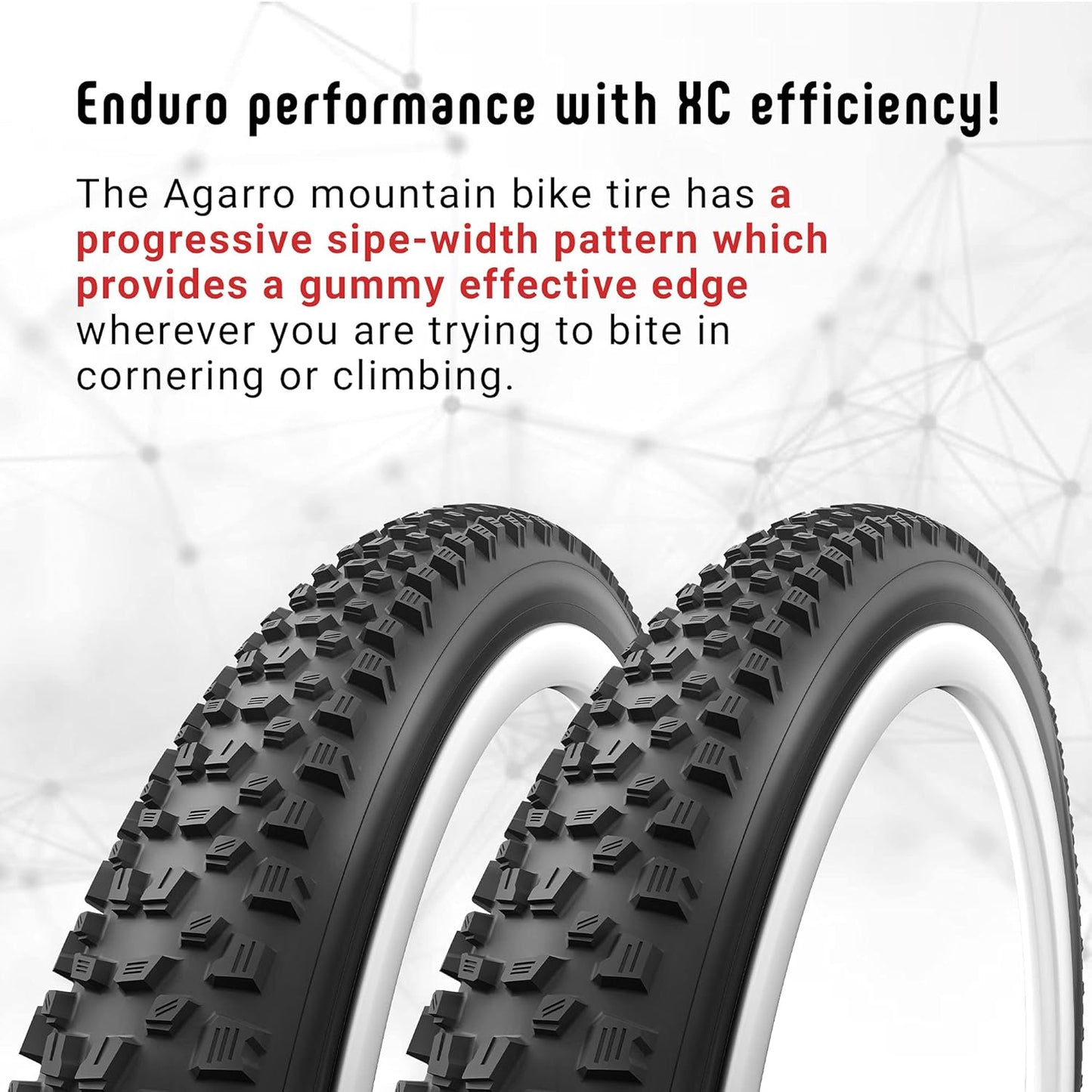 Vittoria Agarro 29X2.6 Trail 4C Blk Anthracite G2.0 Tyre