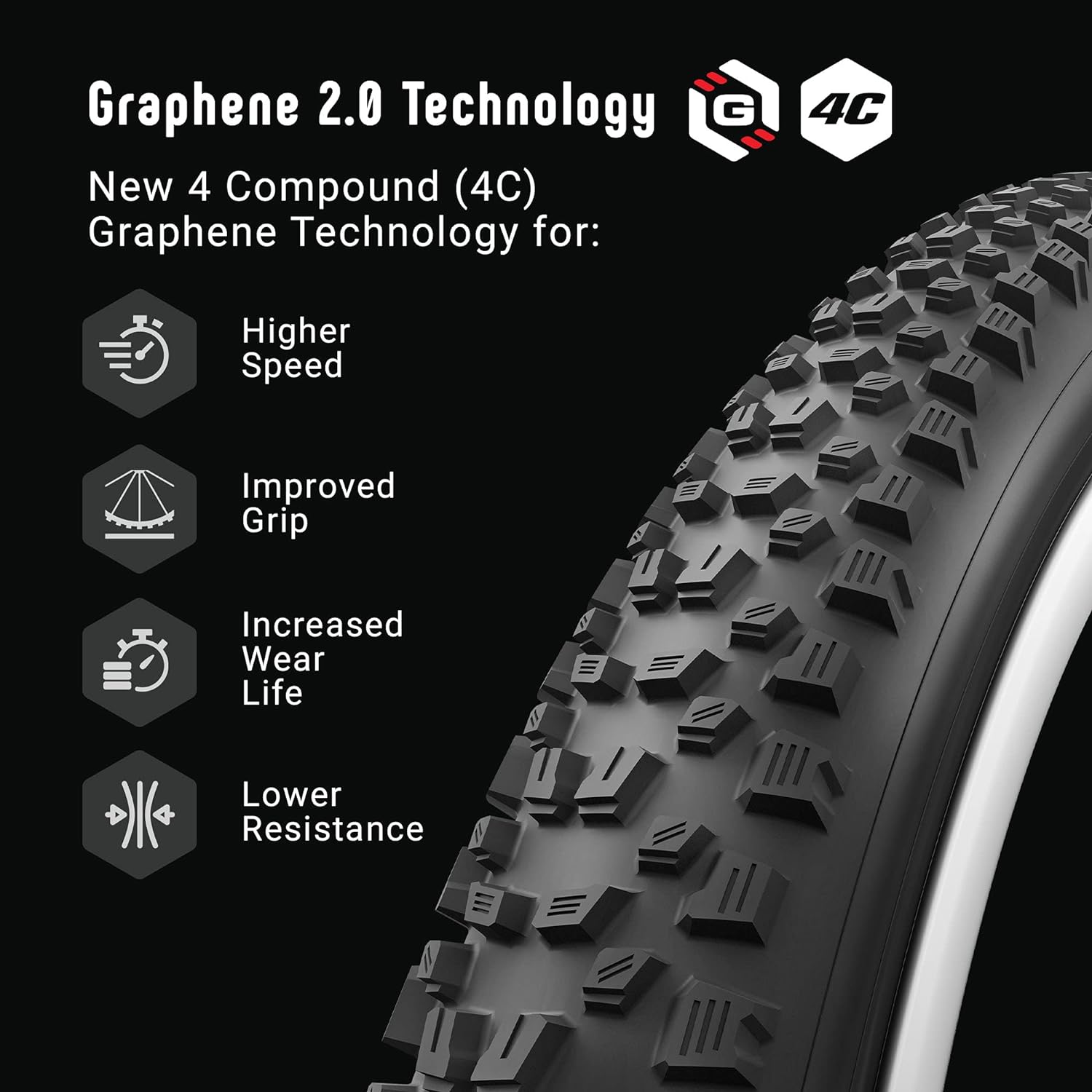 Vittoria Agarro 27.5X2.35 Trail 4C Blk Anthracite G2.0 Tyre