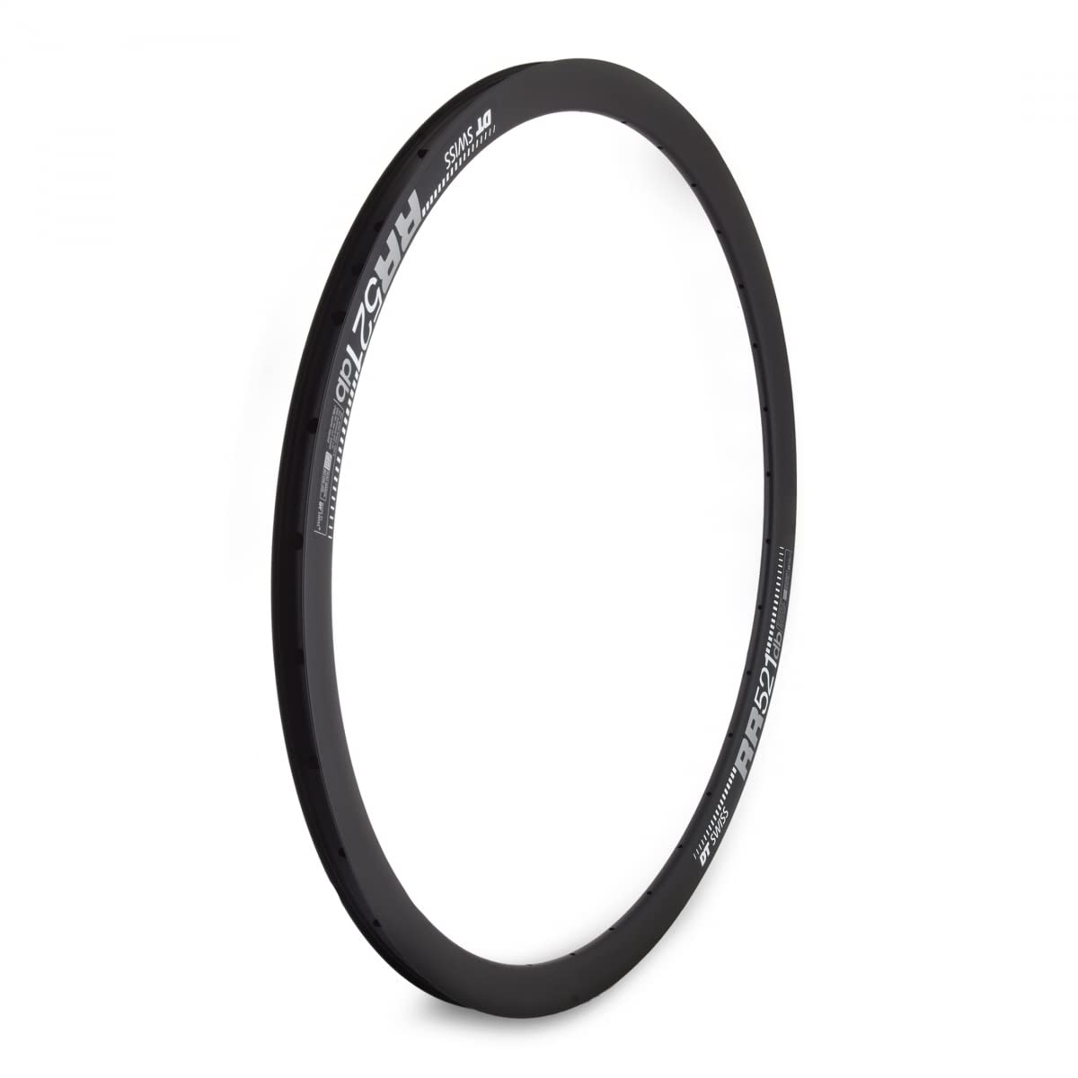 DT Swiss RR 521 DB SBWT 32 hole Presta-drilled disc brake black