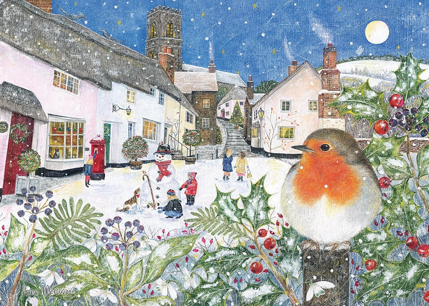JIGSAW 1000 PIECE RECTANGULAR VILLAGE RO