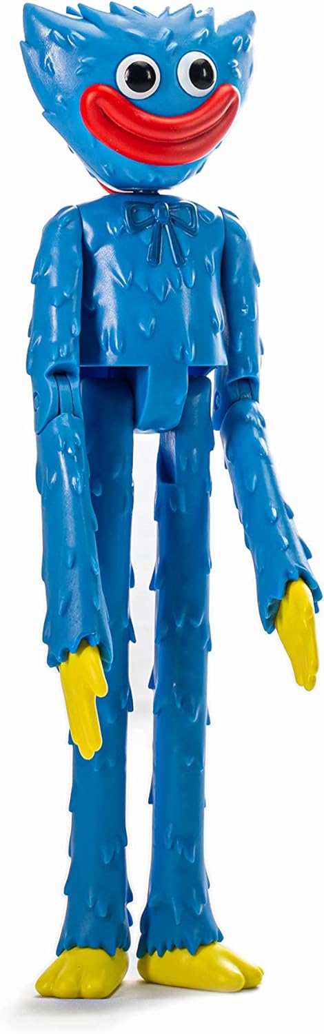 Rocco Giocattoli Poppy Playtime Huggy Wuggy – FAN4FUN – 30 cm Double-Sided Action Figure – The Original
