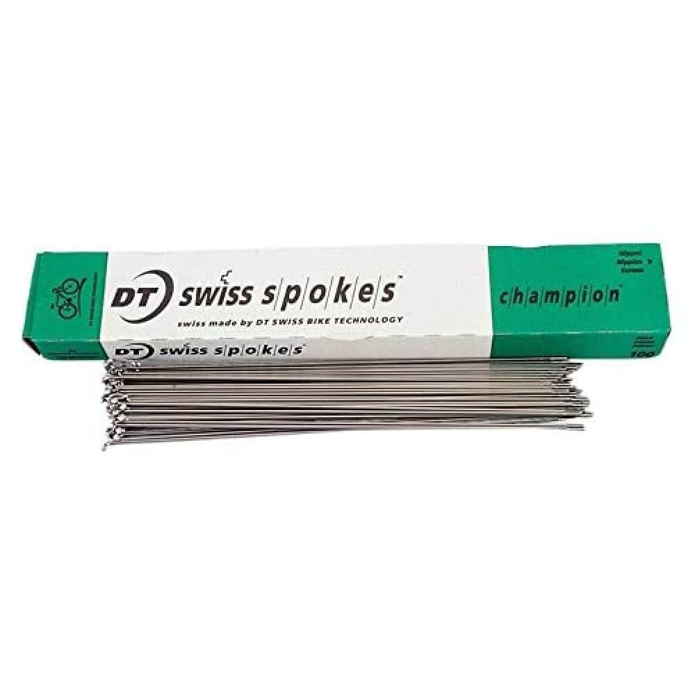 DT Swiss Champion silver spokes 14 g = 2 mm box 100, 280 mm