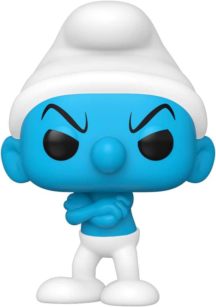 Funko POP! TV: Smurfs - Grouchy Smurf - SMURFS - Collectable Vinyl Figure - Gift Idea - Official Merchandise - Toys for Kids & Adults - TV Fans - Model Figure for Collectors and Display