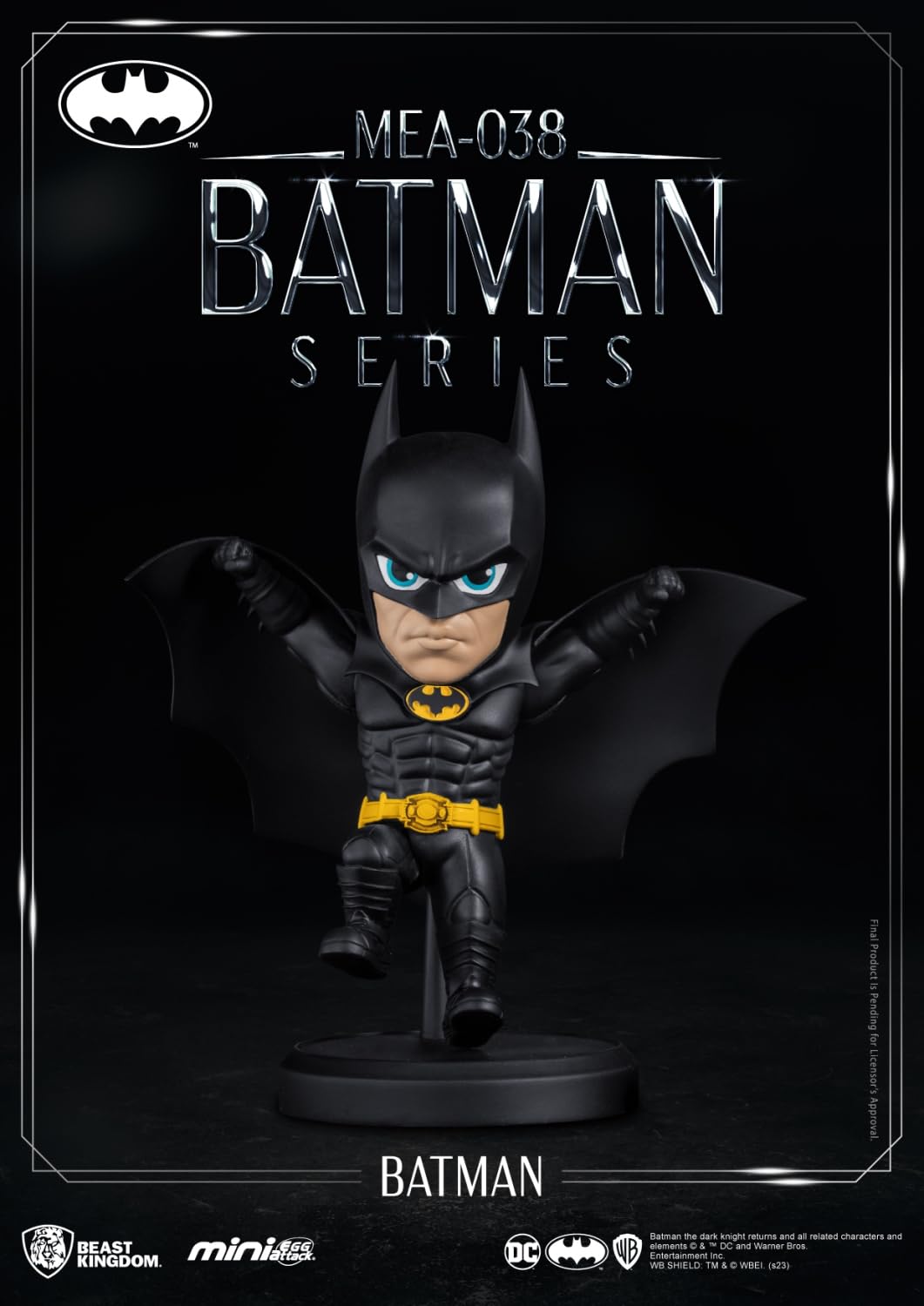 Beast Kingdom Figura Mini Egg Attack DC Comics Batman 1989 Película