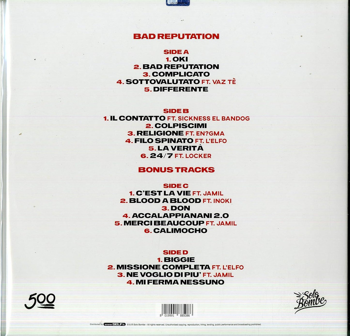 Bad Reputation