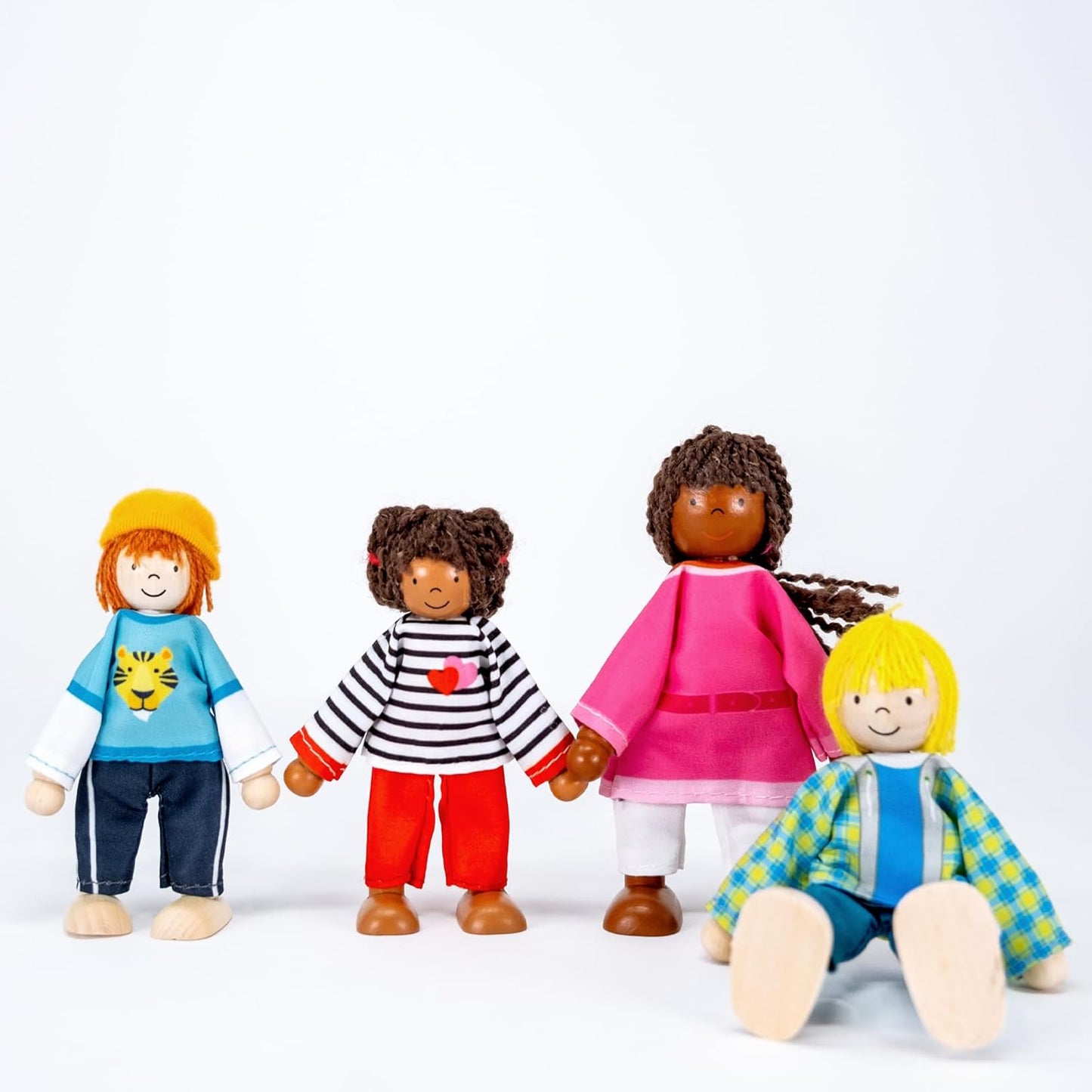 Biegepuppen Interkulturelle Familie